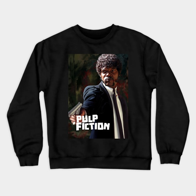 Jules Winnfield Crewneck Sweatshirt by dmitryb1